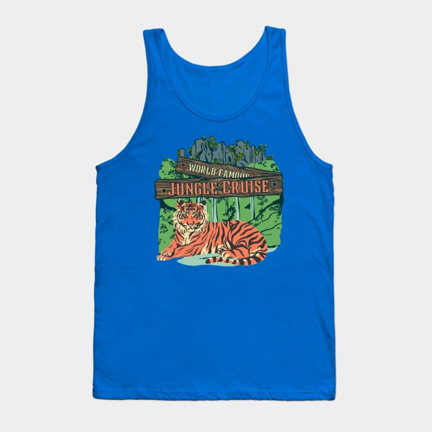 Jungle Cruise Tank Top by MultiversiTee